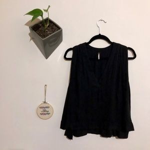 DELETING 2MORROW 🔥 Free People Black Tank Top